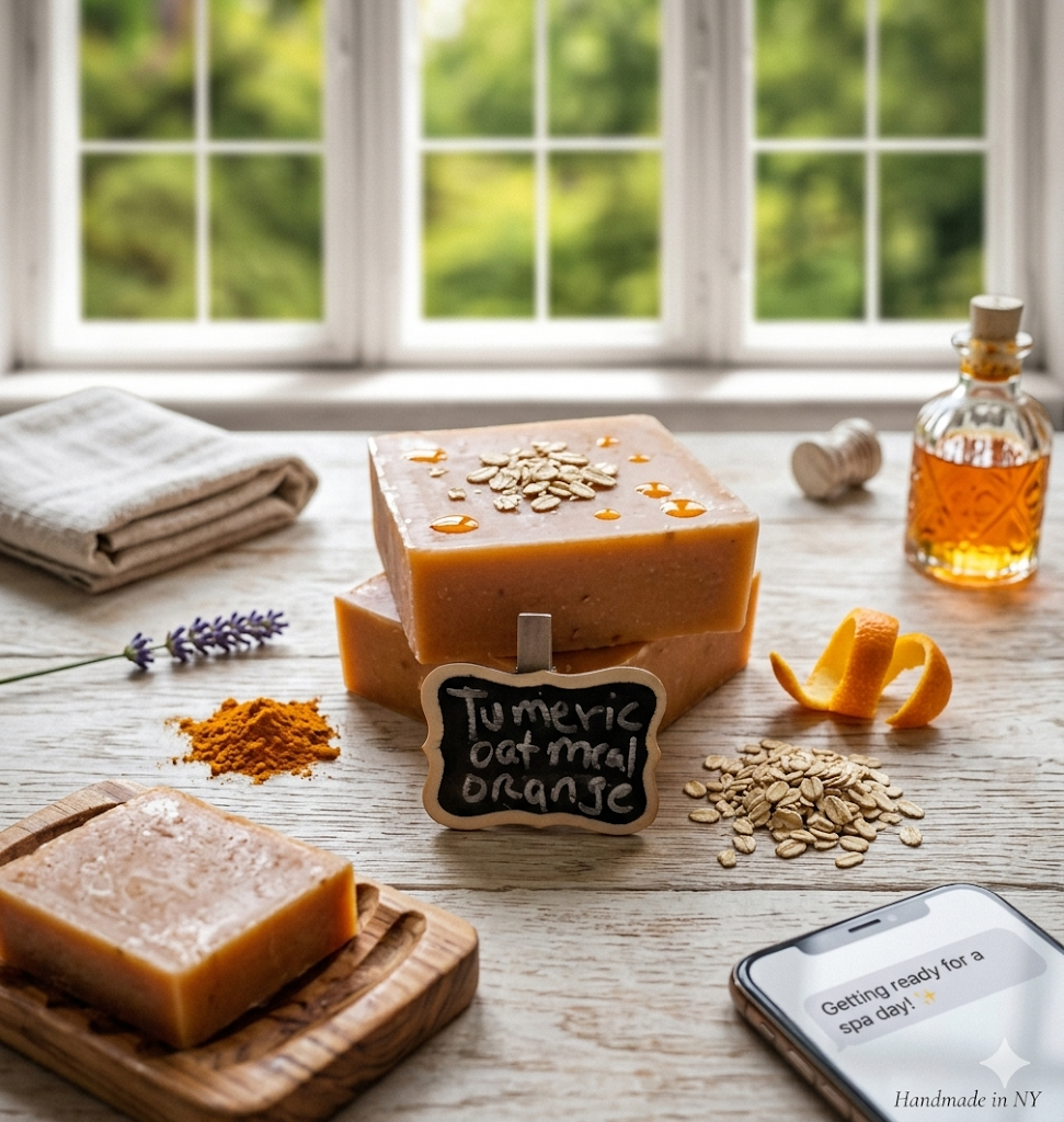 Turmeric Milk & Orange Soap