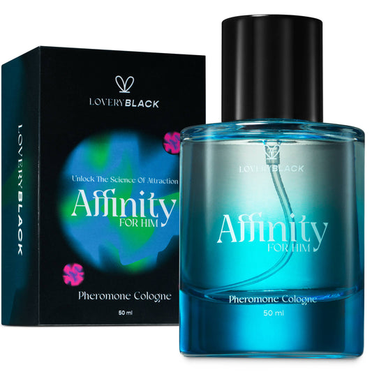 LoveryBlack Affinity For Him Pheromone Cologne – 50ml Cologn