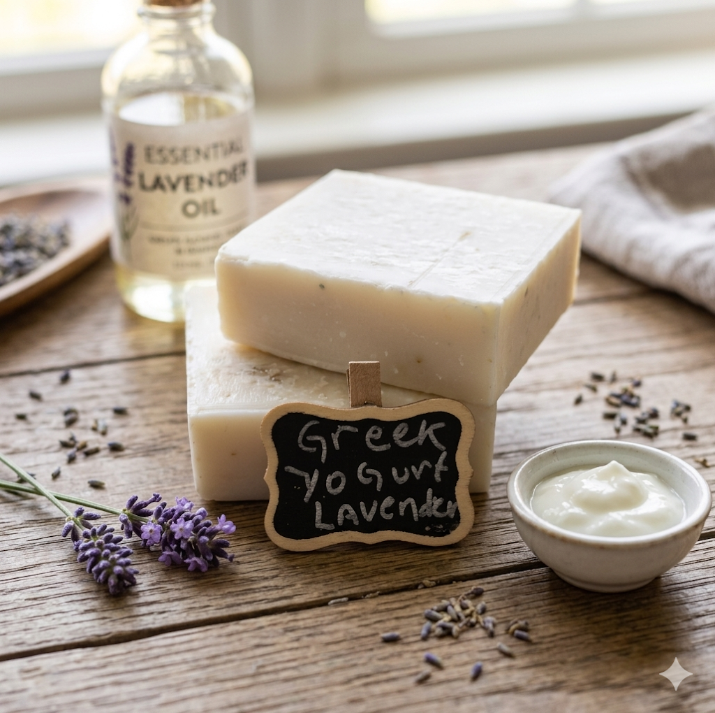 Greek Yogurt & Lavender Soap