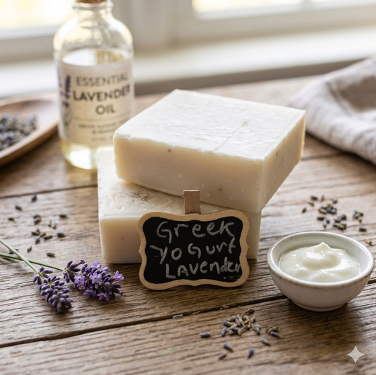 Greek Yogurt & Lavender Soap